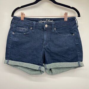 Universal Thread Mid-Rise Midi Jean Shorts Size 26
